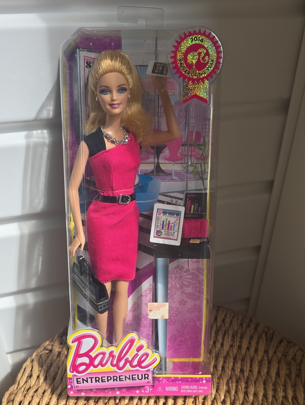 Barbie Entrepreneur Doll 2014 Career of the Year CBD23 Mattel NEW NIB NRFB